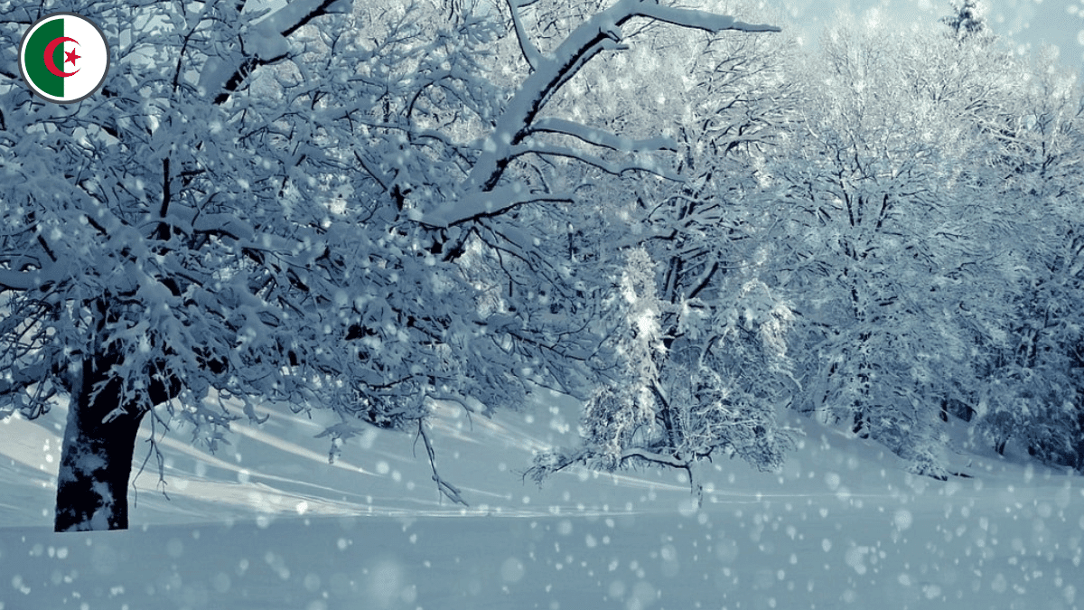 Cette année, la neige s'installe en avance en Algérie