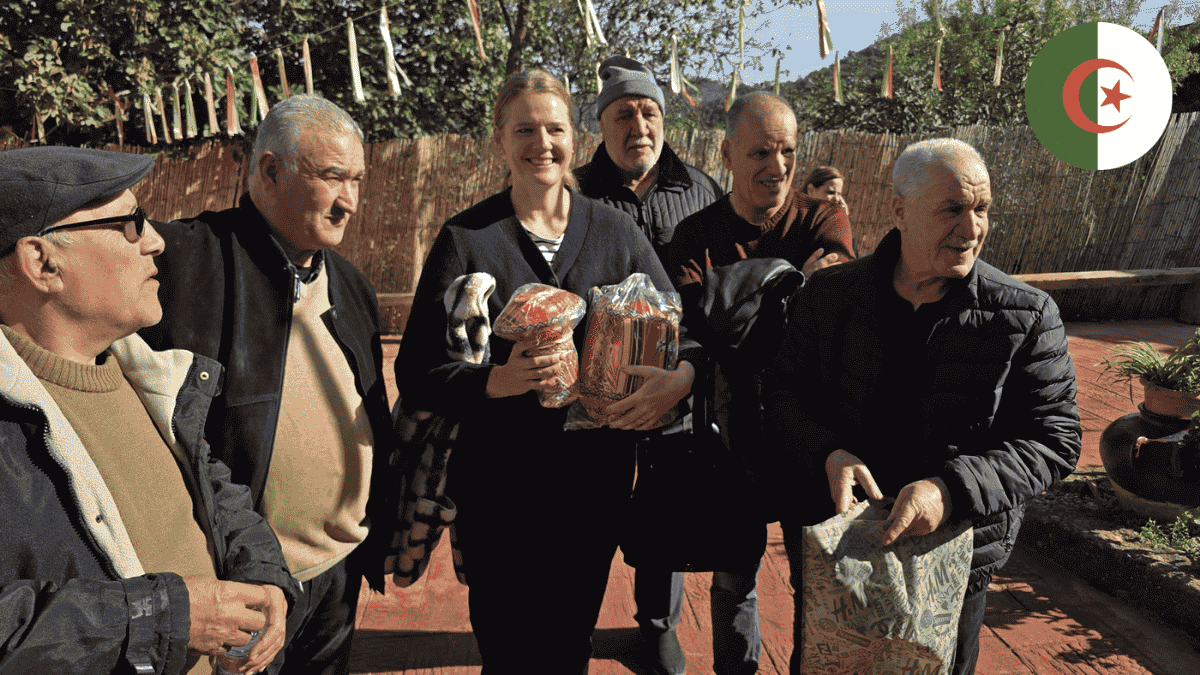 PHOTOS. Algérie : des diplomates européens découvrent la Kabylie sous la neige