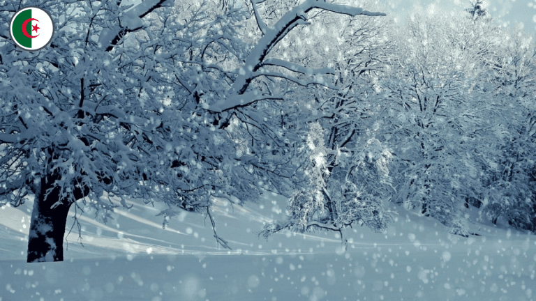 La neige de retour en Algérie alors que débutent les vacances de la diaspora