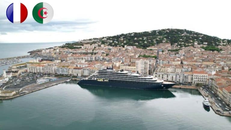 GNV navire bloqué Sète Algérie