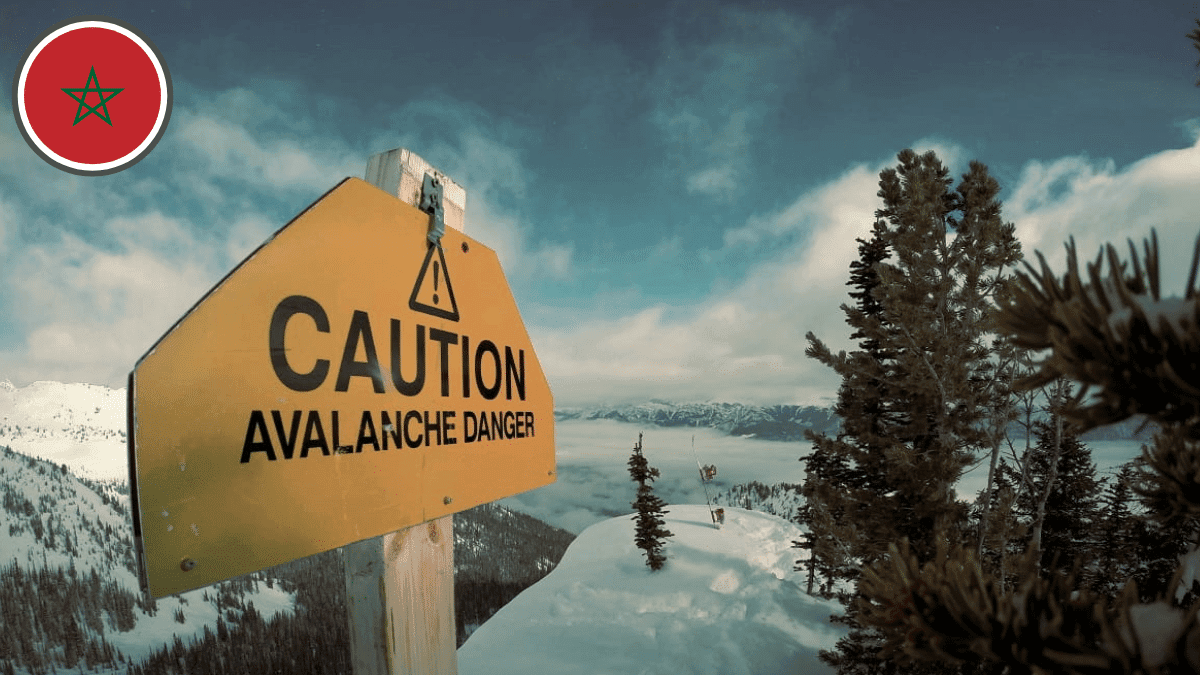 Maroc : un groupe de touristes étrangers piégé par une avalanche
