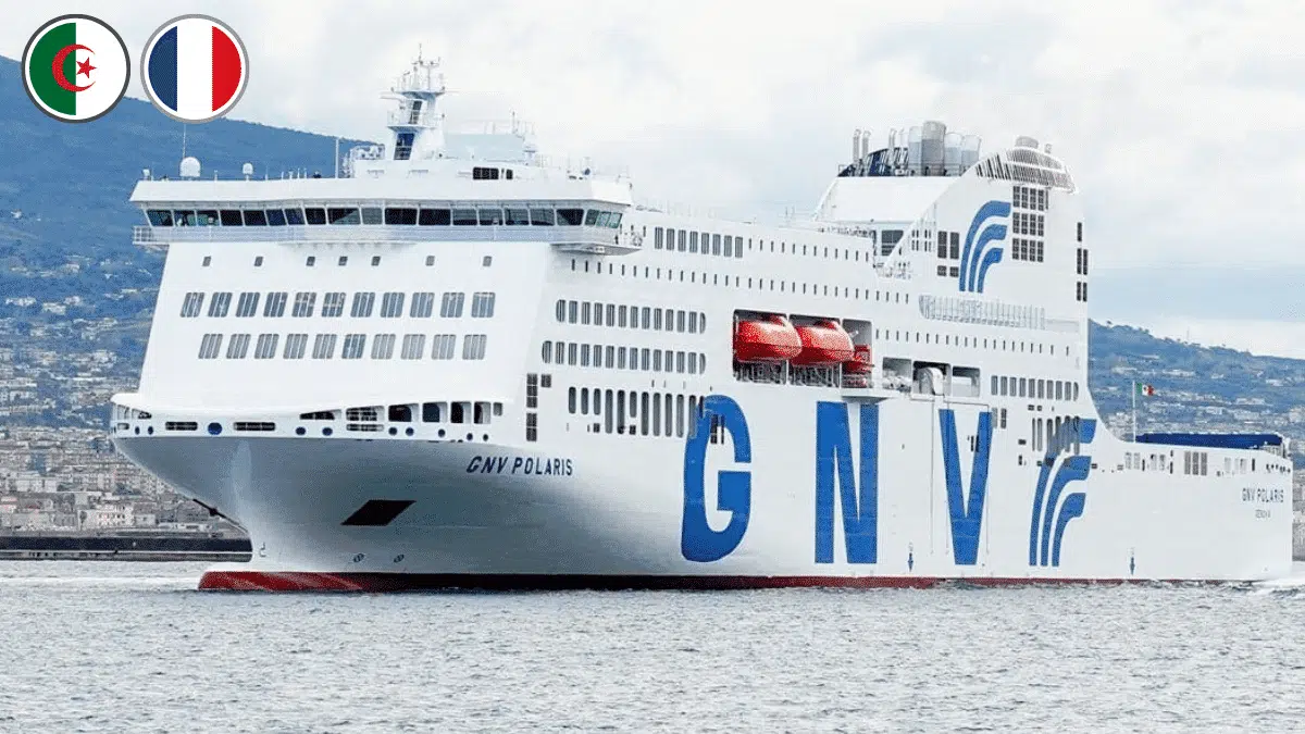 France – Algérie : GNV déploie un nouveau ferry