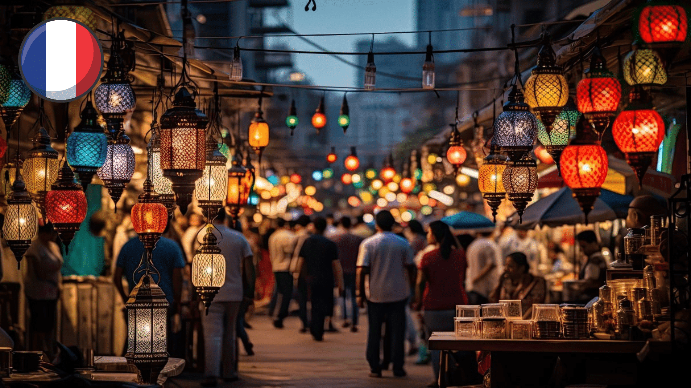 France : images de l’ambiance de Ramadan dans un quartier algérien de Paris