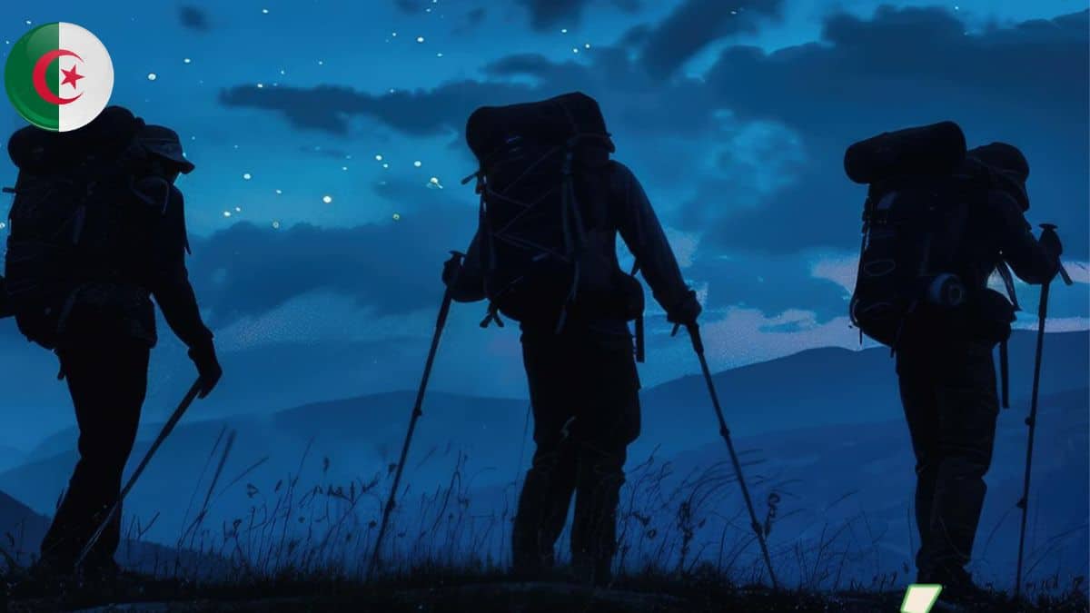 Algérie : on a participé à la randonnée nocturne d&rsquo;Alger : 12 km en pleine forêt